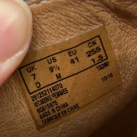 Clarks Artisan Black Leather Briatta Key Slingback Block Heel Sandals 9.5 - Picture 9 of 9